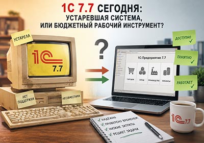 Свёртка базы 1С 7.7